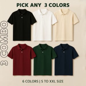 3-Tshirt Combo for Men – Premium Quality | Only ₹999