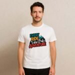 Men adventure cotton tshirt